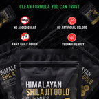Pure Himalayan Shilajit Gold Gummies, 3000mg, 60 Gummies