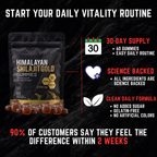 Pure Himalayan Shilajit Gold Gummies, 3000mg, 60 Gummies